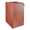 Lorell 15-1/2" W 2 Drawer Lorell Contemporary Furniture, Laminate, Cherry (Cabinet), Silver (Handle) LLR69606 - alternate 1