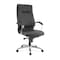 Lorell Lorell Executive Desk Chair, Color: Black, Chrome LLR66922 - alternate 1