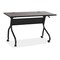 Lorell Rectangle Lorell Espresso/Black Training Table, 23.5 W, 48 L, 29.2 H, Melamine Top, Espresso LLR60732 - alternate 1