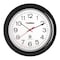 Lorell Lorell Wall Clock, Width: 13.3" LLR60994 - alternate 1