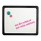 Lorell Magnetic Dry-Erase Board, Black Frame LLR80664 - alternate 1