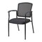 Lorell Guest Chair, Black Back, 23 in W Mesh Seat LLR23100 - alternate 1