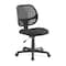 Lorell Fabric Task Chair, 17-1/2" to 21-3/4", Black LLR82095 - alternate 1