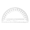 Sparco Professional Protractor, Plastic, Clear SPR01490 - alternate 1