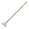 Genuine Joe Mop Handle, Slide On Connection, Natural, Metal GJO80260 - alternate 1
