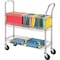 Lorell Wire Mobile Mail Cart, 99.21 Lb Capacity LLR84857 - alternate 1