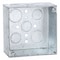 Raco Electrical Box, 30.3 cu in, Square Box Type, Steel, Square Shape 233 - alternate 1