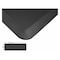 Newlife Eco-Pro By Gelpro Antifatigue Mat, 114" L x 36" W, Brush, Black 104-01-36114-1 - alternate 1