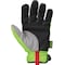 Mechanix Wear Mechanics Gloves, Hi-Vis, TekDry(R) Synthetic Leather, Reinforced Thumb/Index Finger, Lime, 9, PR SFF-91-009 - alternate 2