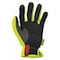 Mechanix Wear Mechanics Gloves, Hi-Vis, TekDry(R) Synthetic Leather, Reinforced Thumb/Index Finger, Lime, 9, PR SFF-91-009 - alternate 5