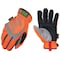 Mechanix Wear Hi-Viz FastFit(R) Hi-Vis Mechanics Gloves, Synthetic Leather Palm, TrekDry Back, 8, Orange SFF-99-008 - alternate 2