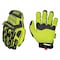 Mechanix Wear M-Pact XD Impact Gloves, M, Hi-Vis Yellow, PR SMP-91-009 - alternate 1