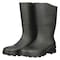 Heartland Footwear Men's General Mid Rubber Boots, Steel Toe, 13" Height, Black, 6, PR 21A577 - alternate 1