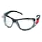 Deltaplus RX, Reader Safety Glasses, Anti-Fog & Anti-Scratch, Clear Lens, Black Frame, Frameless, Wraparound RX-GG-40C-AF-2.5 - alternate 1