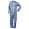 Lakeland Flame-Resistant Coverall, S, Blue, Pyrolon(R) Plus 2, zipper LS7412-SMB - alternate 1