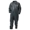 Lakeland Chemical Resistant Coveralls, Collared Coverall, M, Pyrolon, Elastic Wrist, Elastic Ankle, Gray 51110-MD - alternate 1
