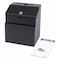 Safco Suggestion Box, Steel, Black 4232BL - alternate 1