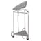 R&B Wire Products Triangular Collection Hamper with Quiet Closure Lid 669 - alternate 1