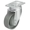 Zoro Select Swivel Plate Caster, Nylon, 3-1/2 in., 400 lb L-POG 89G-12 - alternate 1