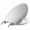 Bemis Toilet Seat With Cover, Plastic, Elongated, White 7900TDGSL - alternate 2