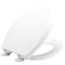 Bemis Toilet Seat With Cover, Plastic, Elongated, White 7900TDGSL - alternate 1