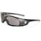 Mcr Safety Swagger (SR1), Safety Glasses, Anti-Scratch, Gray Lens, Black/Gray Frame, Full-Frame SR112 - alternate 2