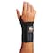 Ergodyne Wrist Support, Neoprene, Double Strap, Left, Black, Size S 70032 - alternate 1