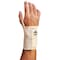 Ergodyne Wrist Support, Elastic, Double Strap, Left, Tan, Size L 4010 - alternate 1