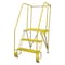 Cotterman 60 in H Steel Tilt and Roll Ladder, 3 Steps, 350 lb Load Capacity 3STR26A1E20B8C2P6 - alternate 3