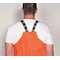 Helly Hansen Rain Bib Overall, Polyester, 31 1/2 in Inseam, 31 in Waist, 35 mil Thickness, Orange, M 70529_290-M - alternate 3