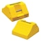 Checkers Wheel Chock, 10 In H, Urethane, Yellow MC3010 - alternate 2