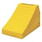 Checkers Wheel Chock, 16 In H, Urethane, Yellow MC3011 - alternate 1