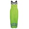 Viking Hi-Visibility Rain Bib Pants, Polyester, 31 1/2 in Inseam, 33 in Waist, 0.40mm Thickness, M D6329PG-M - alternate 1