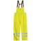 Viking Hi-Visibility Rain Bib Pants, Polyester, 31 1/2 in Inseam, 33 in Waist, 0.40mm Thickness, M D6329PG-M - alternate 2