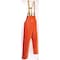 Viking PVC Rain Bib Pants, PVC, 32 in Inseam, 36 in Waist, 0.75 mm Thickness, Orange, L 8110P-L - alternate 2