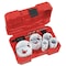 Milwaukee Tool 9 pc. HOLE DOZER Large Diameter Bi-Metal Hole Saw Set 49-22-4009 - alternate 1