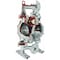 Dayton Double Diaphragm Pump, Aluminum, Air Operated, Buna N, 115 GPM 6PY45 - alternate 5