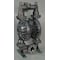 Dayton Double Diaphragm Pump, Aluminum, Air Operated, Buna N, 215 GPM 22A595 - alternate 1