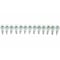 Senco Sheet Metal Screw, #10 x 1 in, Zinc Plated Steel Pan Head Square Drive, 1000 PK 10M100CKMFDS - alternate 2