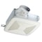 Broan-Nutone Ceiling or Wall Bathroom Fan, 80 cfm cfm, 4 in or 3 in Duct Dia., Energy Star Certified LP80 - alternate 1