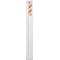 Zoro Select Marker Stakes With Stickers, Fiberglass, 3-3/4" Width, 66" Height, Orange/White FMK611WTORWT - alternate 3
