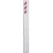 Zoro Select Marker Stakes With Stickers, Fiberglass, 3-3/4" Width, 66" Height, Red and White/White FMK611WTRDWT - alternate 4