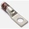 Burndy One-Hole Compression Lug, 2 AWG Max, 3/8 in Stud, Standard Barrel, Copper, Brown YA2CL4BOX - alternate 1