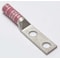 Burndy Two-Hole Compression Lug, 1/0 AWG Max, 3/8 in Stud, Long Barrel, Copper, Pink YA252TC38 - alternate 1
