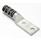 Burndy Two-Hole Compression Lug, 750 kcmil Max, 1/2 in Stud, Long Barrel, Copper, Black YA392N - alternate 1
