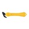 Klever Hook-Style Safety Cutter, 7 in Length, Fixed Steel Blade, Safety Recessed, Yellow, 10PK KCJ-4-30Y - alternate 1