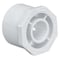 Zoro Select PVC Reducing Bushing, Spigot x Socket, 1 1/2 in x 1 1/4 in Pipe Size 437212 - alternate 2