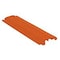 Fastlane Cable Protector, 1-1/2 in H, 38-1/2 in L, 10-3/4 in W, 2 Channel, Polyurethane, Orange FL2X1.75-O - alternate 1
