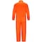 Bulwark Coverall, 11 cal/sq cm ATPV, L, 32 1/2 in Inseam, 100% Cotton, Zipper CED2OR LN 42 - alternate 2