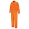 Bulwark Coverall, 11 cal/sq cm ATPV, L, 32 1/2 in Inseam, 100% Cotton, Zipper CED2OR LN 42 - alternate 1